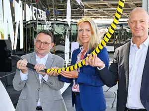 Aeroporto di Monaco ha inaugurato il nuovo deposito per bus elettrici