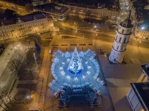 La magia delle festività natalizie a Vilnius