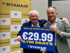Ryanair from Milan Bergamo: new routes to Liverpool, Paphos, Rabat and Reggio Calabria