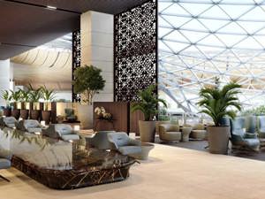 The New Al Mourjan Business Lounge, The Garden, by Qatar Airways