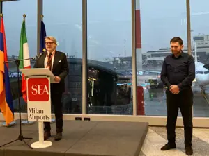 Malpensa: Flyone Armenia inaugura il volo Milano - Yerevan