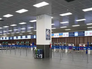 New check-in area at Milan Bergamo Airport