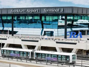 The new Terminal 3 at Frankfurt Airport