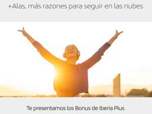 Iberia premia i suoi clienti con i Bonus Iberia Plus