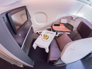 In-flight wellness of Singapore Airlines