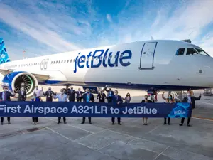 JetBlue: un Airbus A321LR con il primo interno Airspace