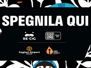 Smokers Point at Cagliari airport