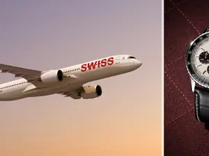 Swiss e Breitling lanciano la nuova Navitimer dedicata all&#x2019;Airbus A350