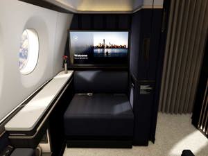 La nuova "First Class Suite Plus" di Lufthansa