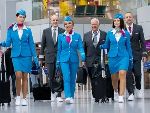 Eurowings flies in sneakers