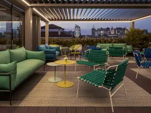 Casa Baglioni Milan chose Paola Lenti for the new Rooftop by Sadler