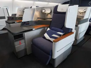 Retrofit of Lufthansa Business Class