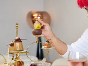 Heathrow brings Afternoon Tea to the VIP terminal with Cherish Finden