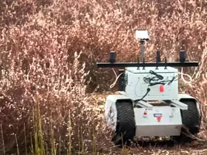 The first test in Italy of the OLGA robot for monitoring biodiversity at Malpensa