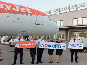 easyJet: al via la nuova rotta da Nizza ad Alghero