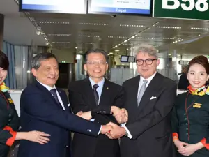 SEA celebra il nuovo volo non-stop da Malpensa a Taipei con EVA Air