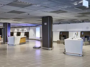 Nuova Premium Check-in Area Lufthansa a Francoforte