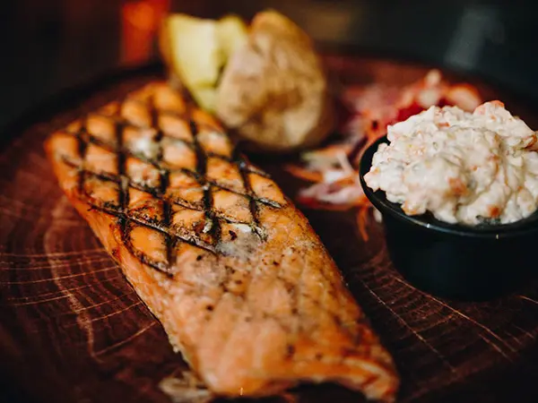 Salmone grigliato. Foto Copyright © Ente del Turismo Finlandese