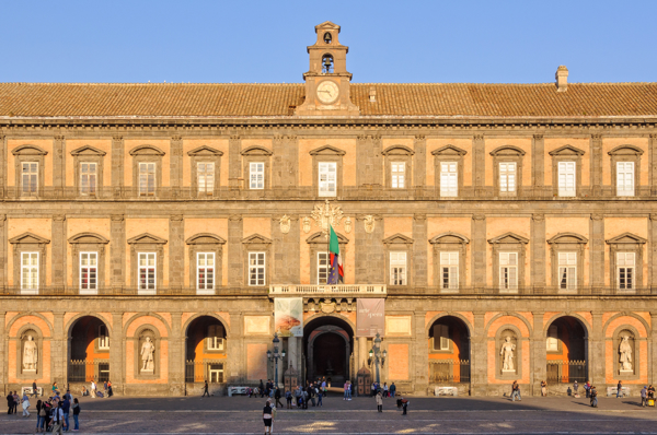 Palazzo Reale a Napoli.