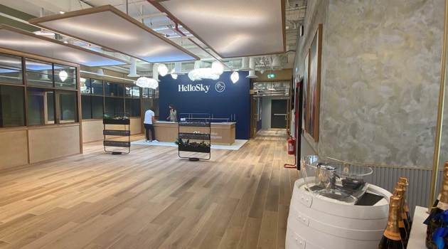 Nuova Hellosky Lounge all'Aeroporto di Milano Bergamo