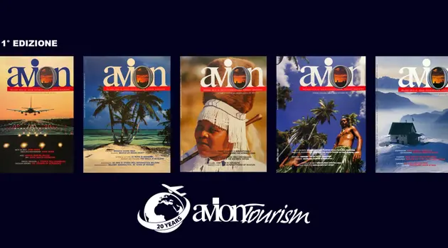 2003-2005 The historic covers of Avion Tourism Magazine