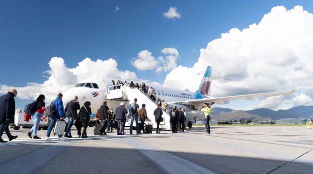 Aeroporto di Bergamo: Eurowings inaugura il volo BGY - Dusseldorf