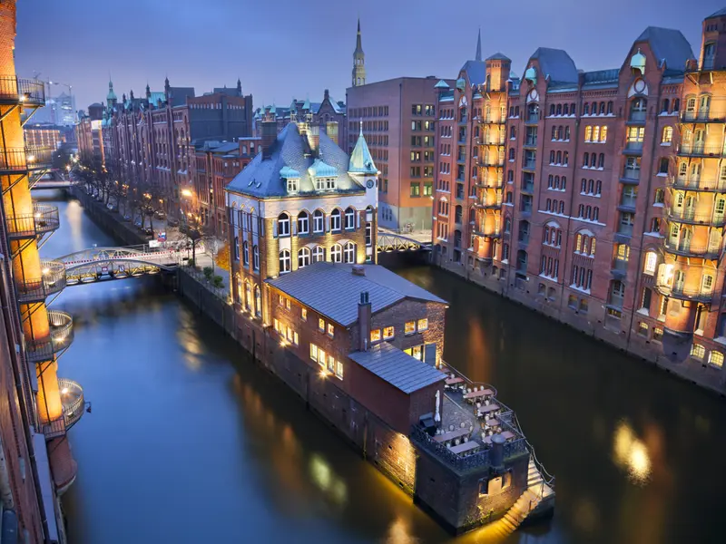 Amburgo. Speicherstadt.