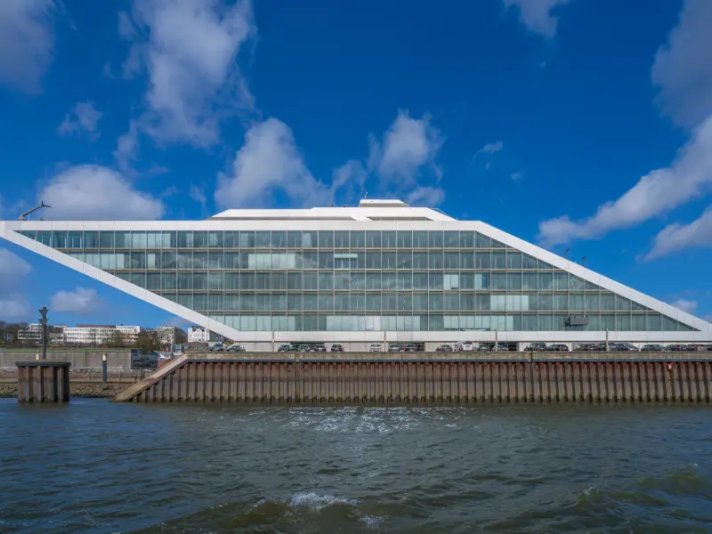 Hamburg. Dockland Buildings.