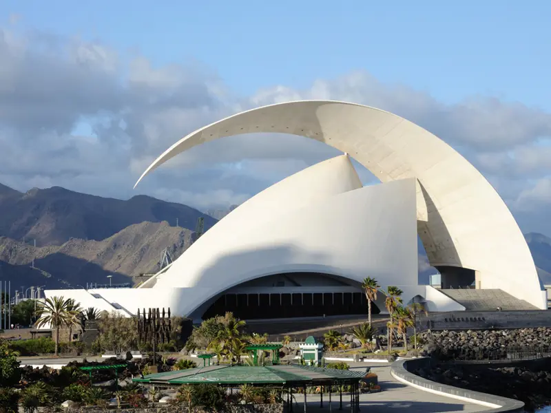 Tenerife. Auditorium in Santa Cruz.