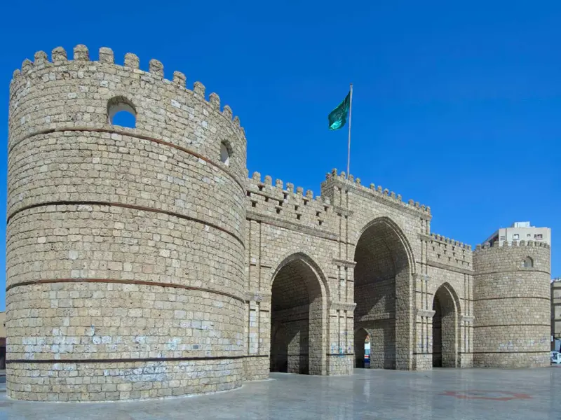 Jeddah,&nbsp;Porta Makkah&nbsp;Copyright © Sisterscom.com /&nbsp;Depositphotos