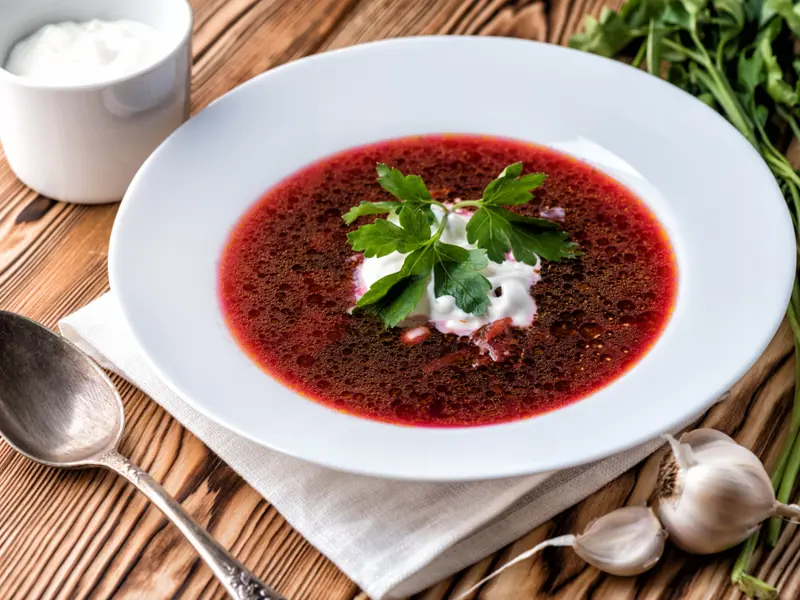 Zuppa borsch.