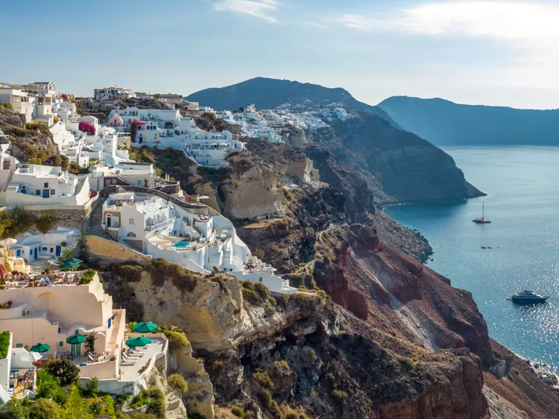 Santorini. Caldera.