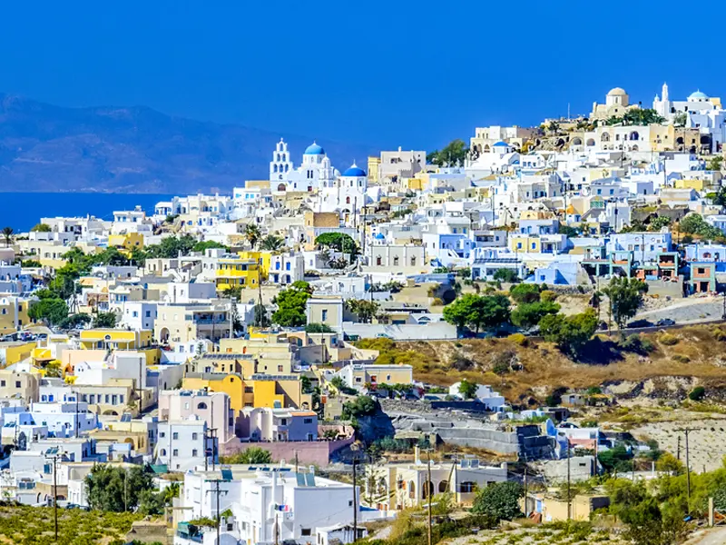 Santorini. Pyrgos.