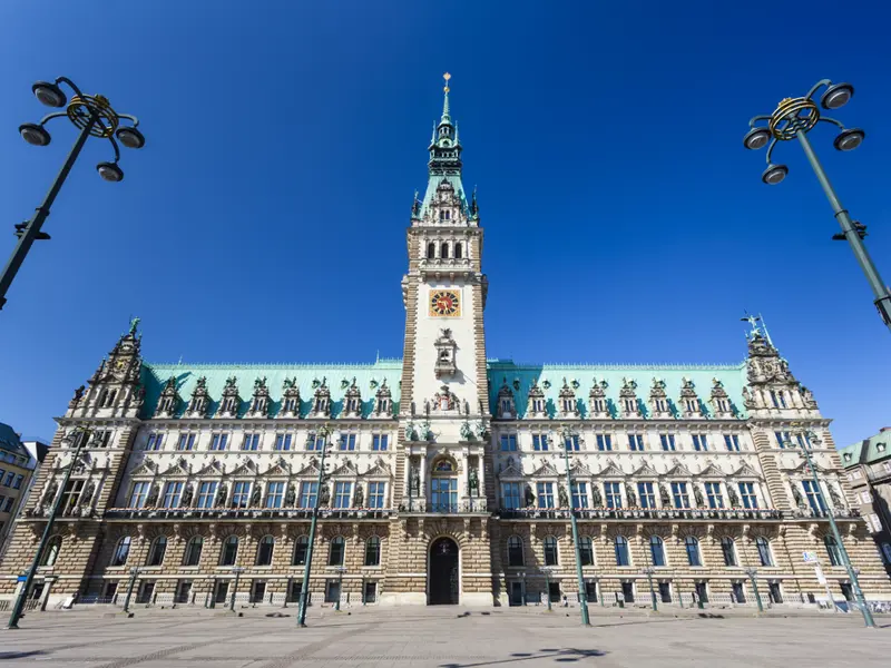 Hamburg. City Hall.