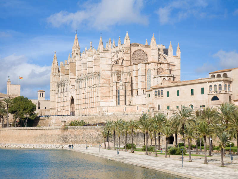 Palma de Mallorca. La Seu Cathedral.