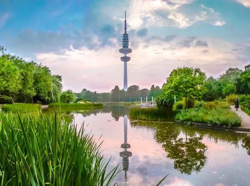 Hamburg. Planten un Blomen Park.