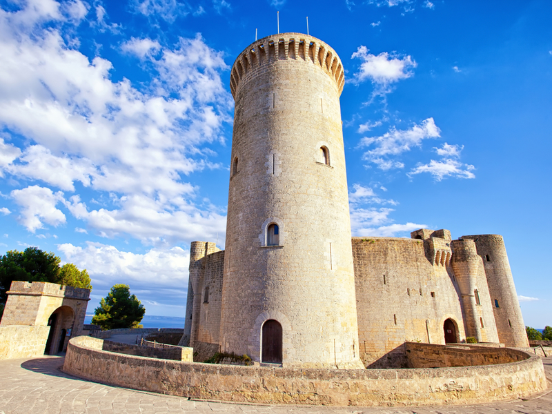 Palma de Mallorca. Bellver castle. 
