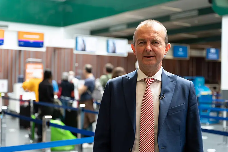 Giovanni Sanga Presidente dell'aeroporto di Milano Bergamo. Foto: Copyright © Sacbo Spa.