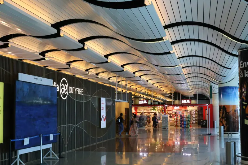 Aeroporto Internazionale Blaise Diagne di Dakar, Senegal.