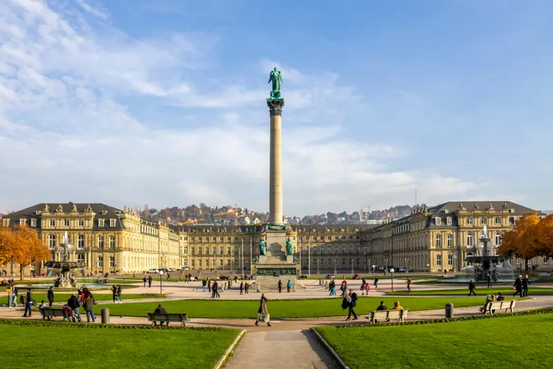 Stuttgart. Palace Square.