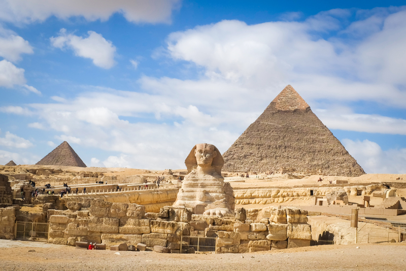 Il Cairo. Necropoli di Giza.