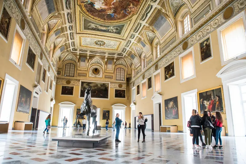 Museo Archeologico Nazionale a Napoli.