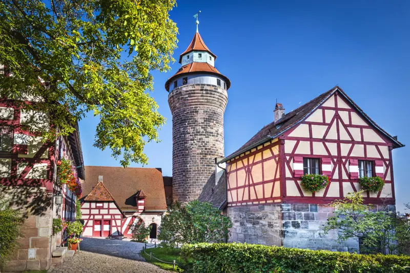 The Castle of Nuremberg.