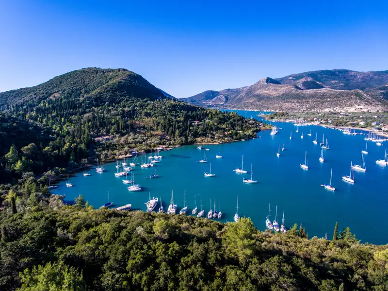 Lefkada. Baia di Nidri.