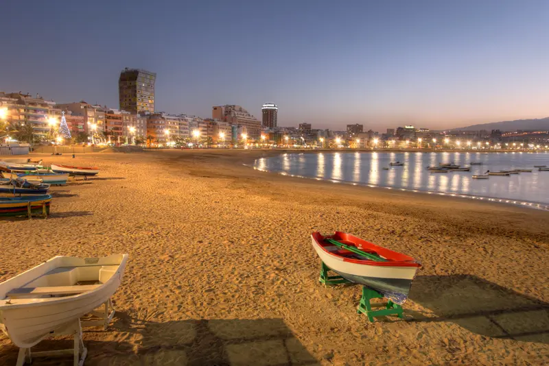 Gran Canaria. Spiaggia Las Canteras.