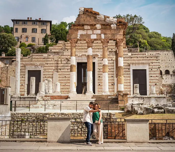 Parco archeologico e Castello di Brescia. Foto: Copyright © Visit Brescia