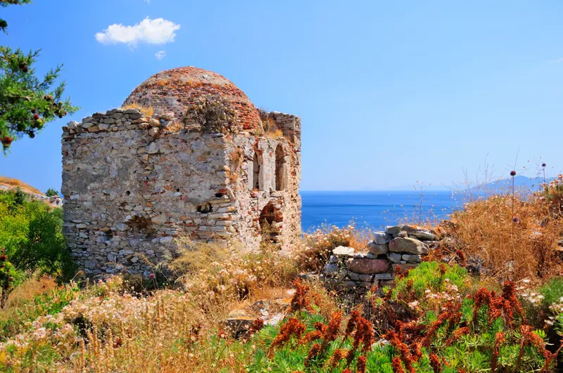 Skiathos. Castello di Kastro.