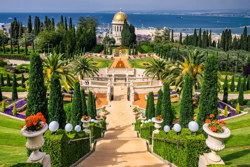 Haifa. Giardini Baha'i.  