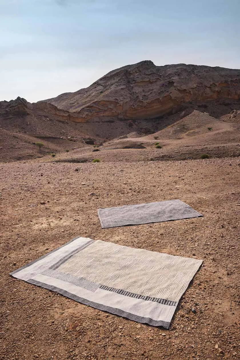 The Wandering Majlis di Jwana Hamdan al Buhais Geology Park di Sharjah. Copyright © Jwana Hamdan