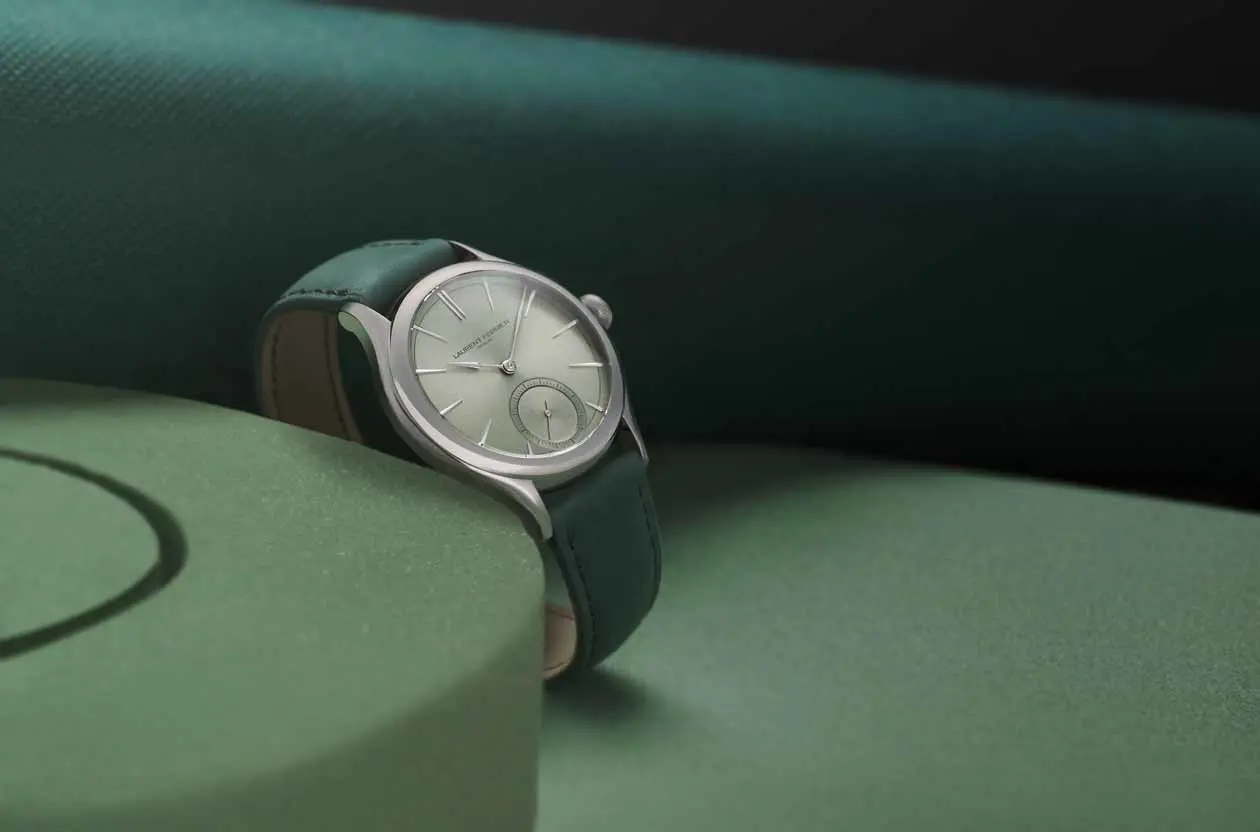 Classic Micro-Rotor “Série Atelier” Magnetic Green, Laurent Ferrier